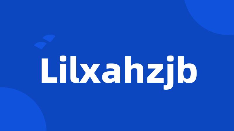 Lilxahzjb