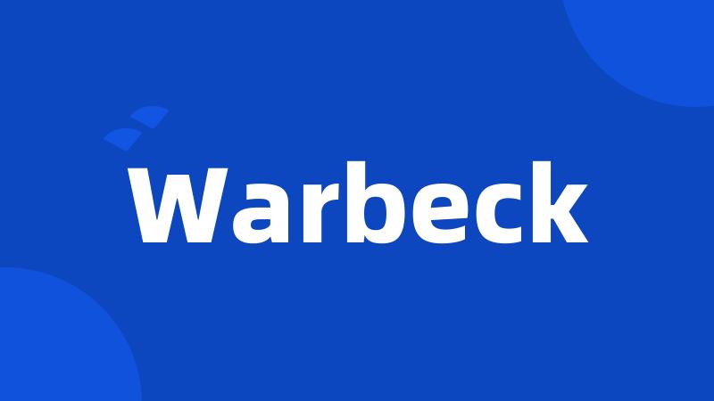 Warbeck