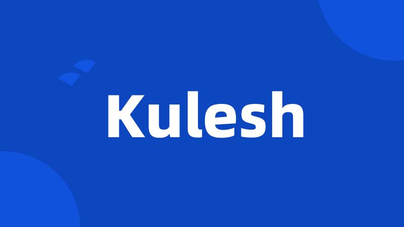 Kulesh