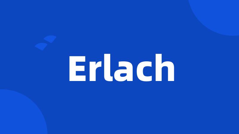 Erlach