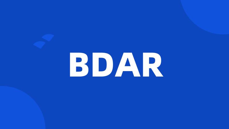 BDAR