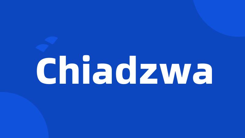 Chiadzwa