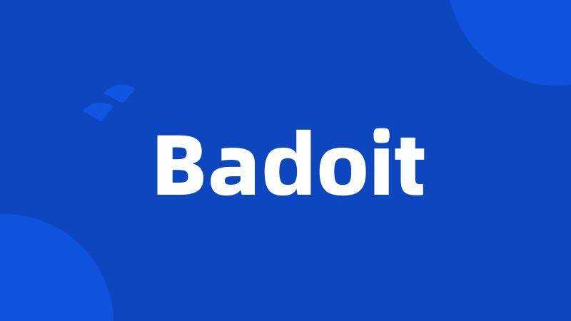 Badoit