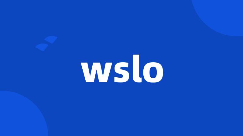 wslo