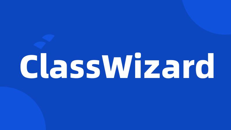 ClassWizard