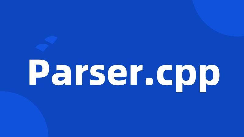 Parser.cpp