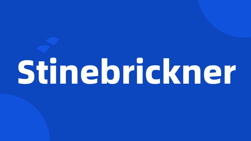 Stinebrickner