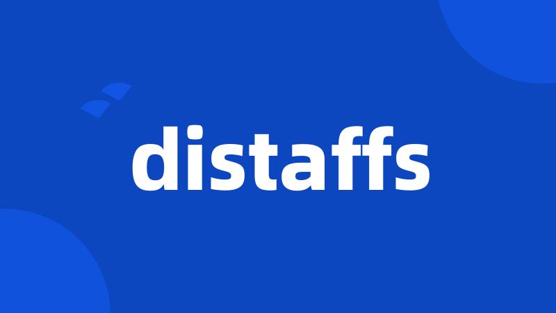 distaffs