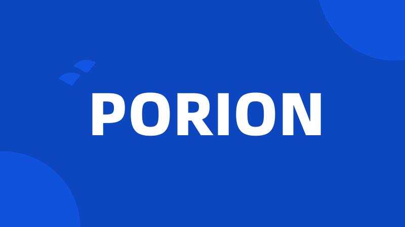 PORION