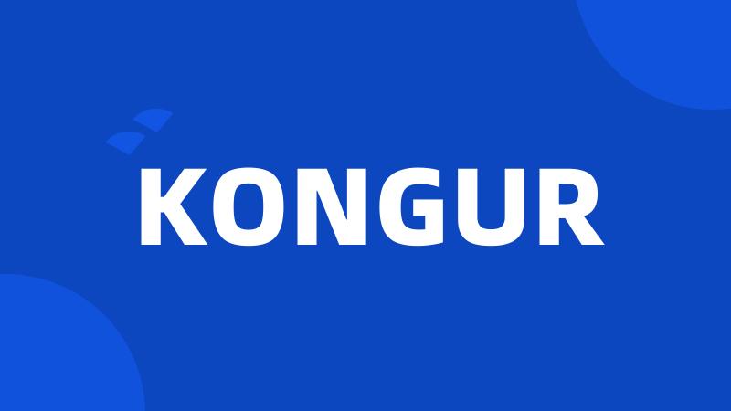 KONGUR