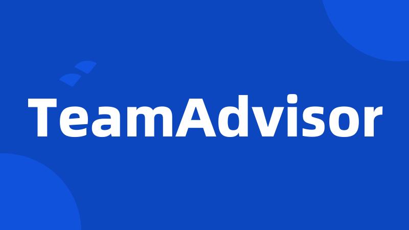 TeamAdvisor