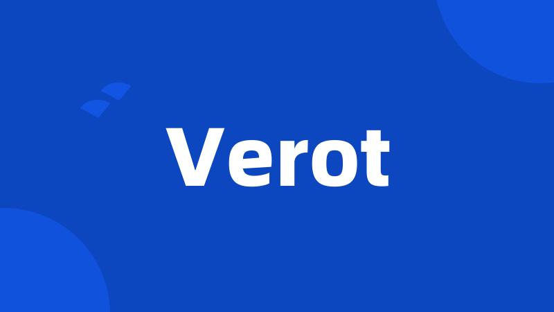 Verot