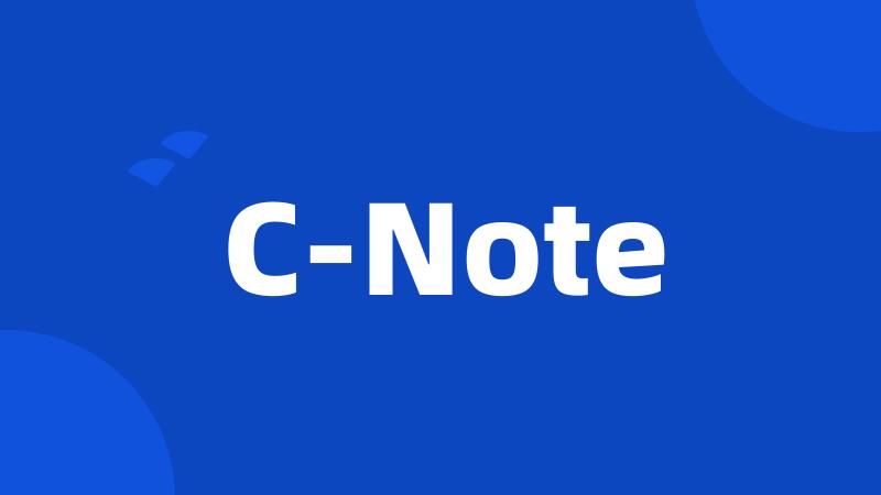 C-Note