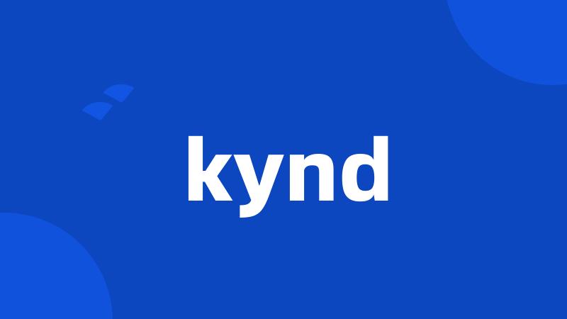 kynd