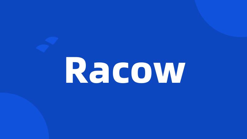 Racow