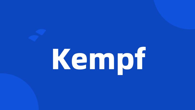 Kempf