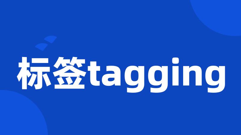 标签tagging