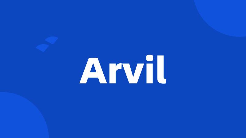 Arvil