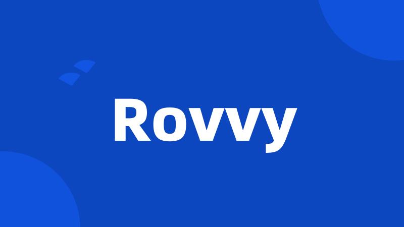 Rovvy