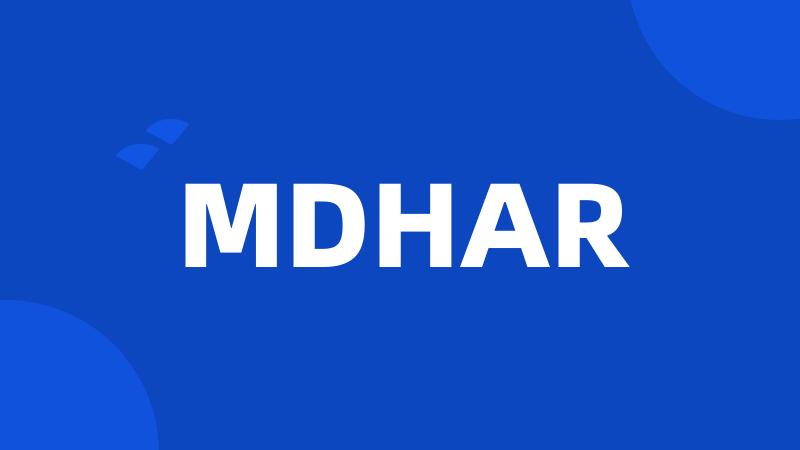 MDHAR