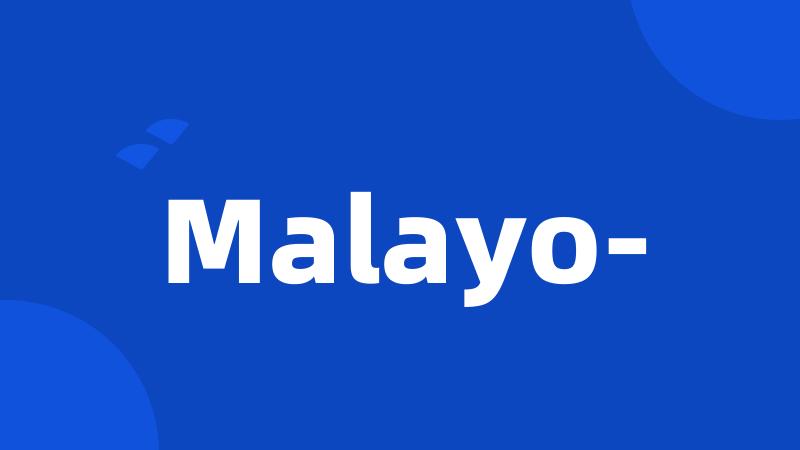 Malayo-