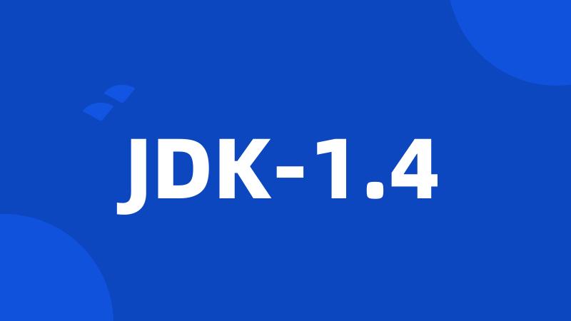 JDK-1.4