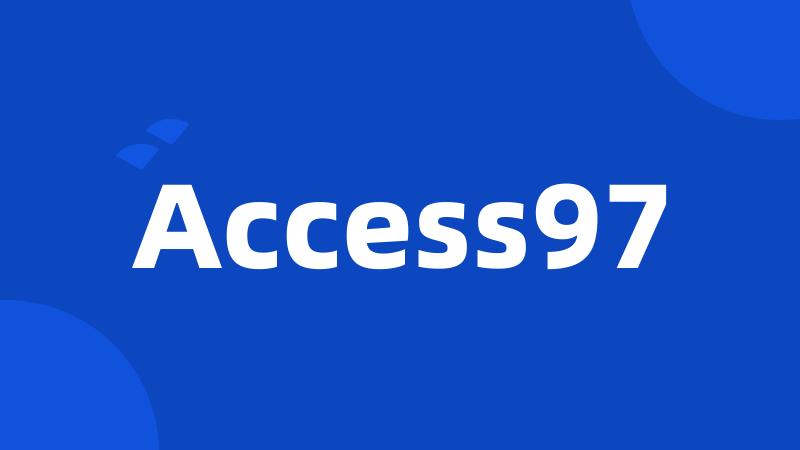 Access97