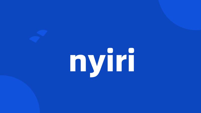 nyiri