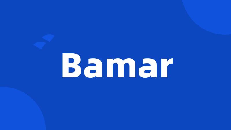 Bamar