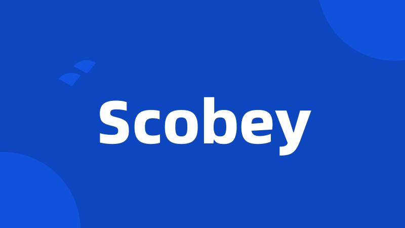 Scobey