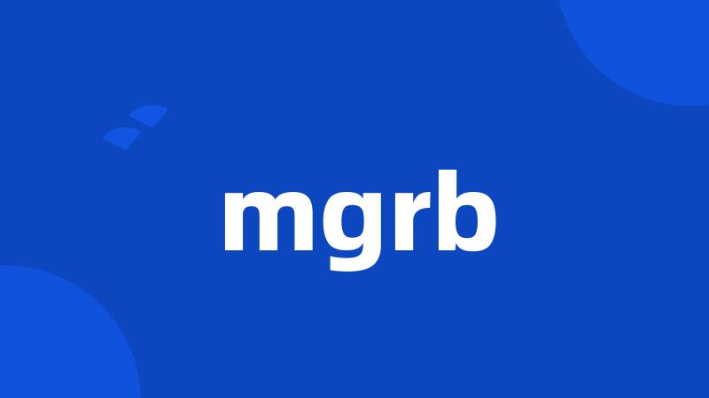 mgrb