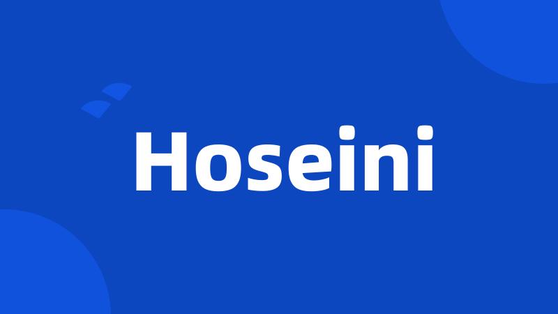 Hoseini