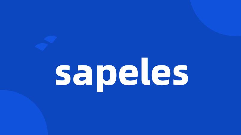 sapeles