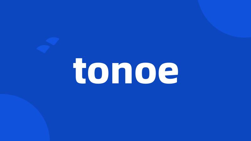 tonoe