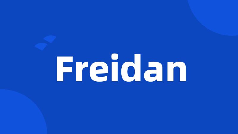 Freidan