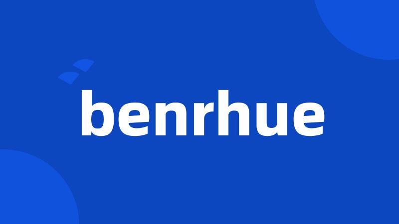 benrhue