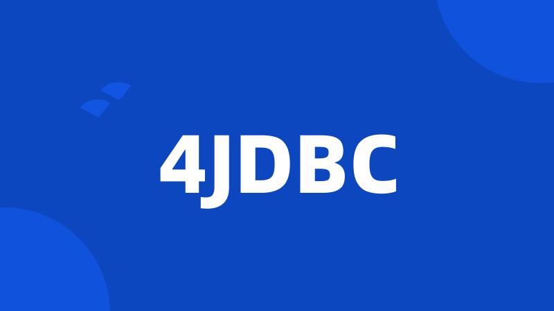 4JDBC