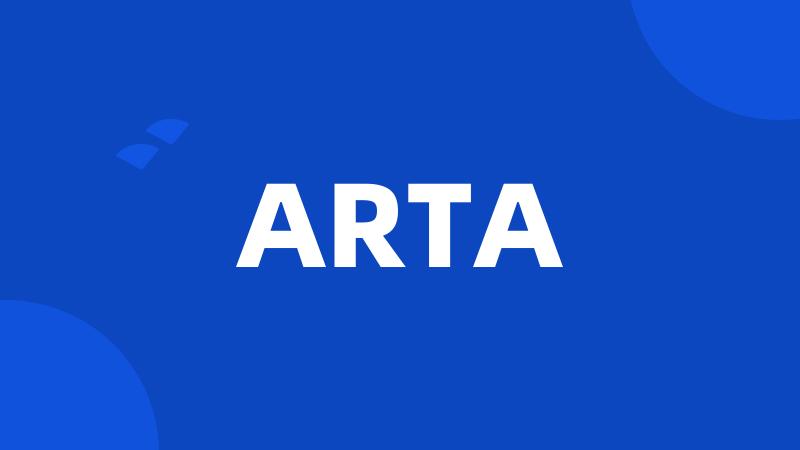 ARTA