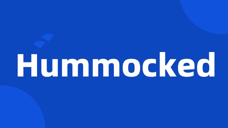 Hummocked