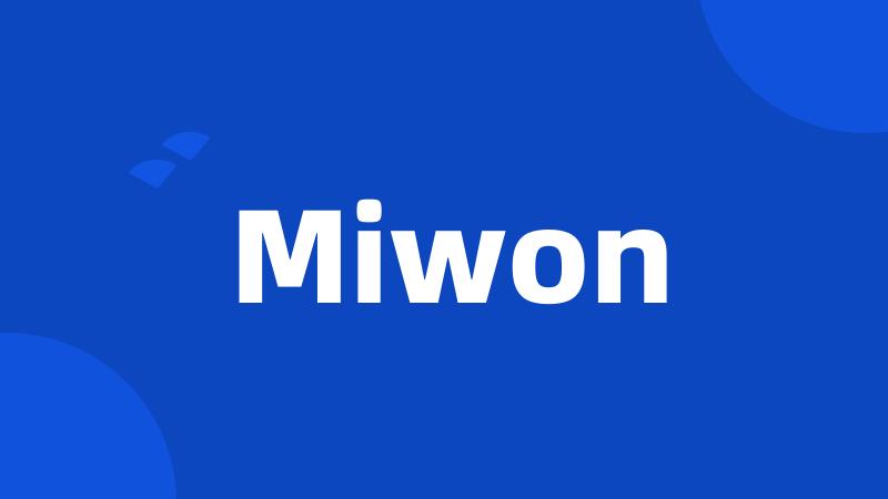 Miwon