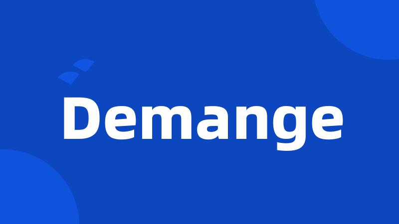 Demange