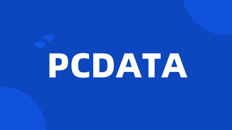 PCDATA