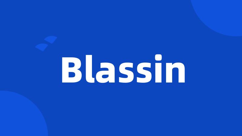 Blassin