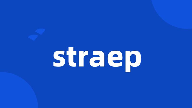 straep