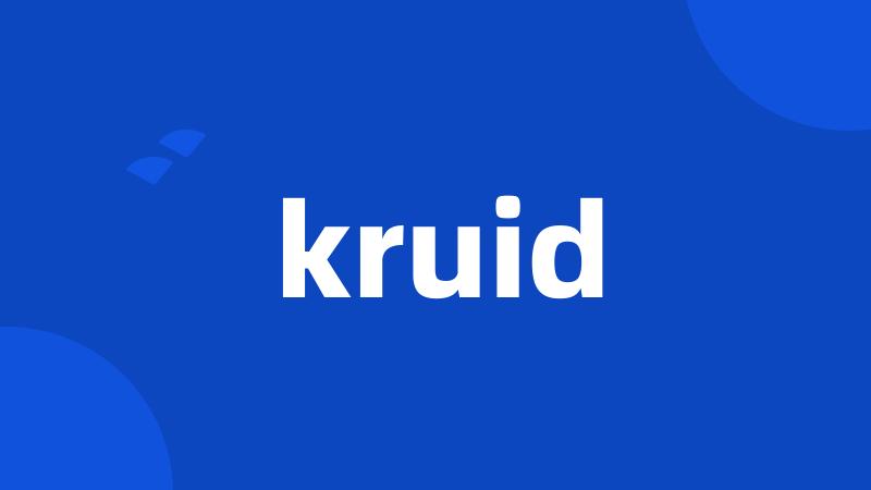 kruid