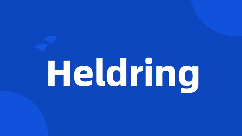 Heldring