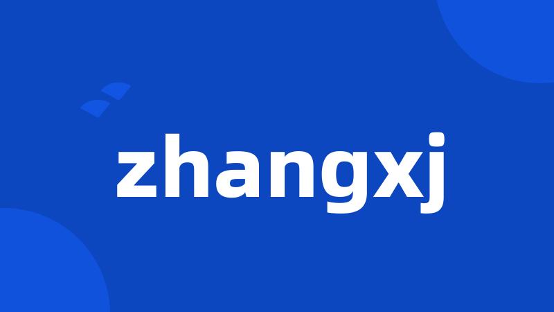 zhangxj