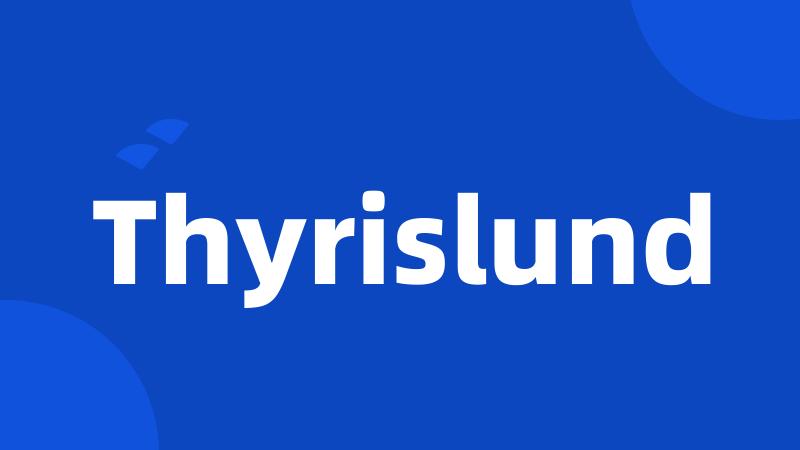 Thyrislund