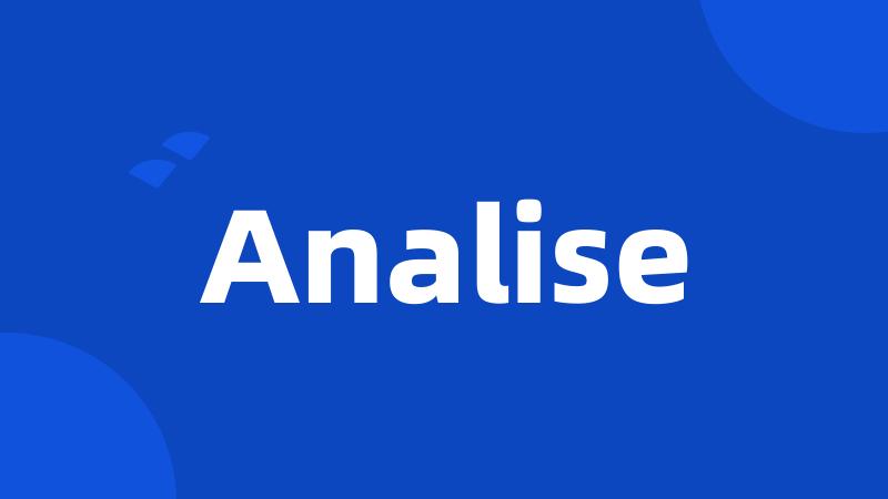 Analise