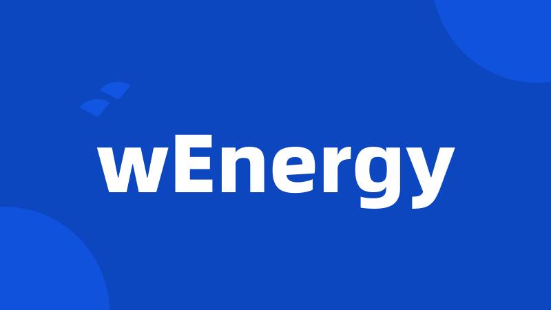 wEnergy